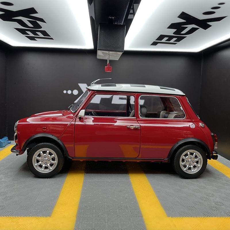 {คลังสินค้าพร้อมของแท้} Kiloworks 1: 12 BMW Mini Mini Cooper Cuban Cooper Alloy Full Drive Car Model