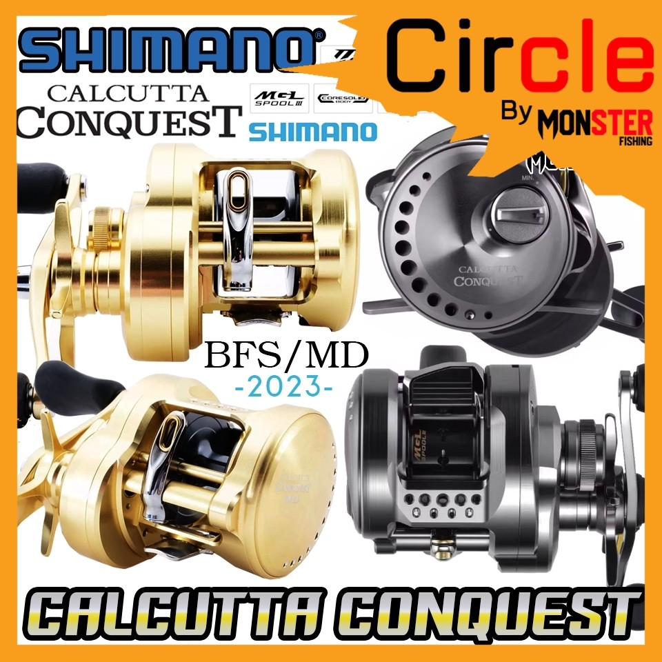 รอกเบท ชิมาโน่ SHIMANO CALCUTTA CONQUEST BFS/MD ปี 2023