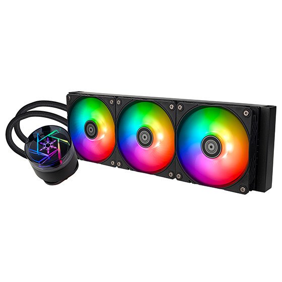 AIO CPU COOLER SILVERSTONE NOVAPEAK 360 ARGB : SST-NP360-ARGB