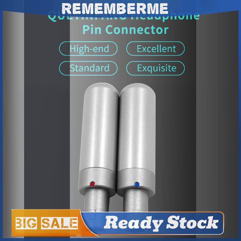 2 ชิ้นหูฟัง Pin Jack Connector สําหรับ HD800 HD800S HD820 D1000
