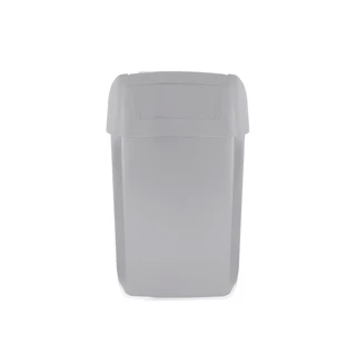 GlobalHouse DKW ถังขยะฝาสวิง 25 ลิตร 28x34.3x51ซม. รุ่น HH-207P สีเทาอ่อน สินค้าของแท้คุณภาพดี