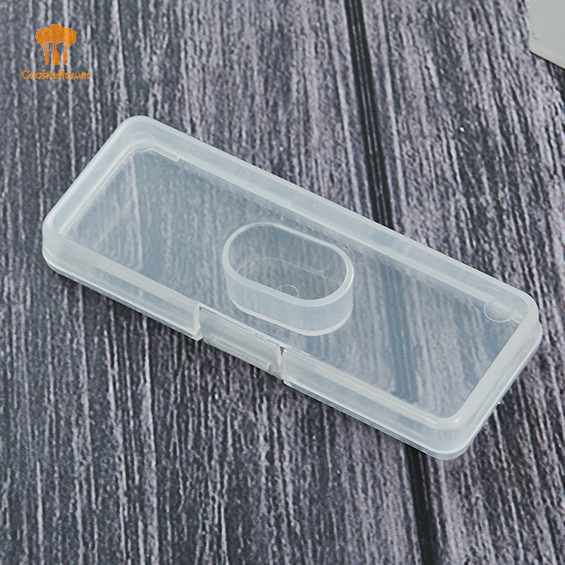 Ckfr 1PCS แบบพกพาไหมขัดฟัน Sticks กล่องไม้จิ้มฟันแบบใช้แล้วทิ้ง Interdental Brush Floss Storage Case ใหม่