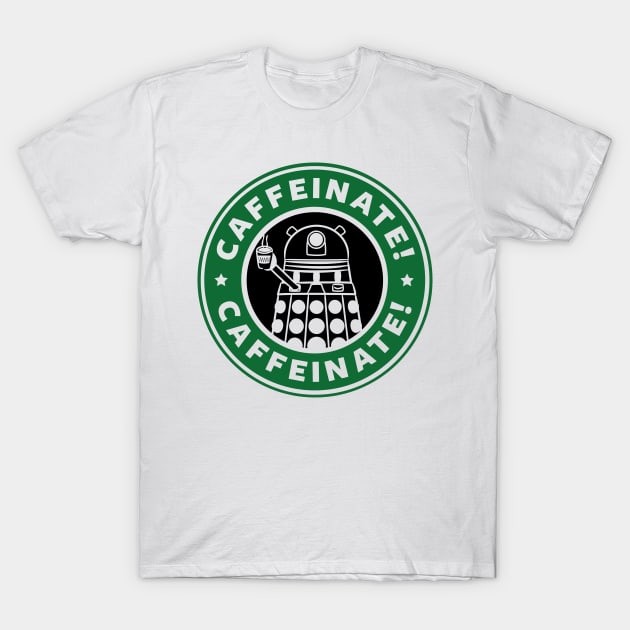 [COD]เสื้อยืด Dalek Caffeinate T-Shirtหนาๆ ชุดปกติ สไตล์