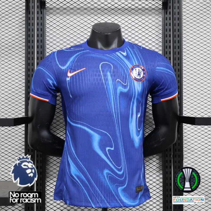 ผู้เล่น ฉบับที่ 24/25 เสื้อฟุตบอลเหย้าเชลซีและเสื้อยืด ส-2เอ็กแอล ,สามารถเพิ่มชื่อและจํานวนได้