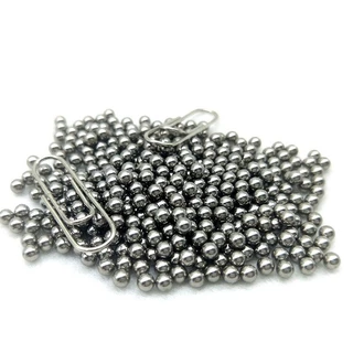 ลูก8มิล ลูกเหล็กร่อนเงา ขนาด 8mm 7mm ถุง 1 กิโลกรัม ( ประมาณ 470-490 เม็ดบวกลบ )