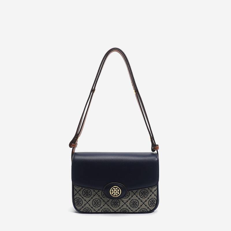 TORY BURCH   กระเป๋าสี่เหลี่ยมผืนผ้าใบเล็กกระเป๋าสะพายข้างแฟชั่นกระเป๋าสะพายสำหรับผู้หญิง