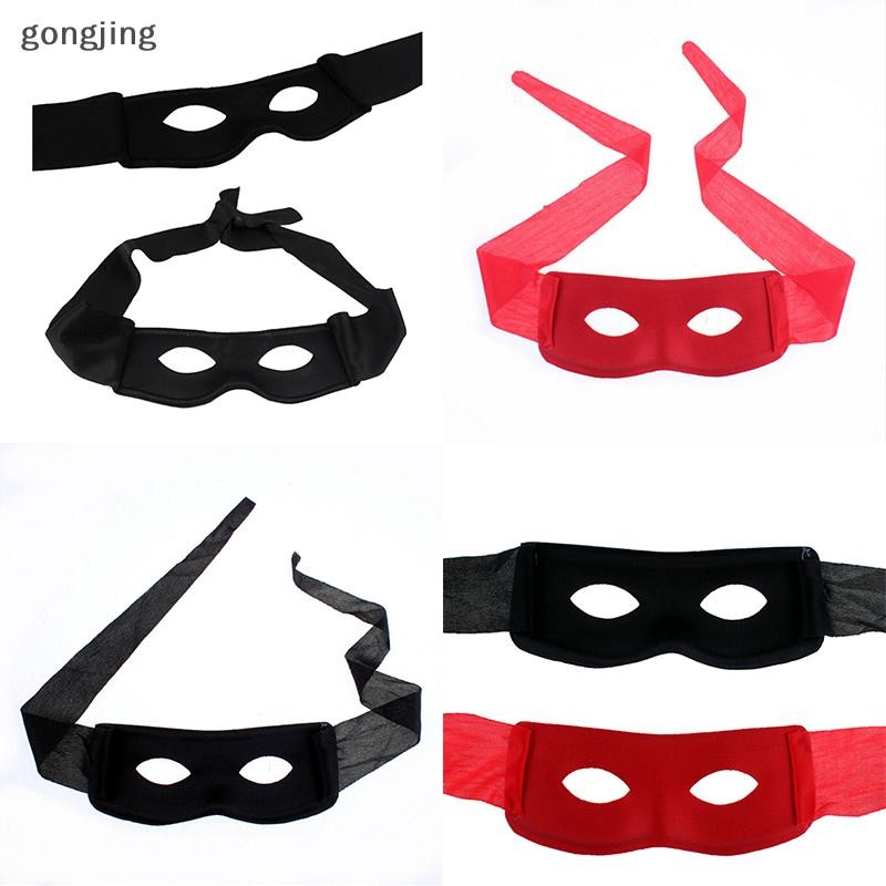 Gong Bandit Zorro Masked Man Eye Mask สําหรับ Theme Party Masquerade เครื่องแต่งกายฮาโลวีน th