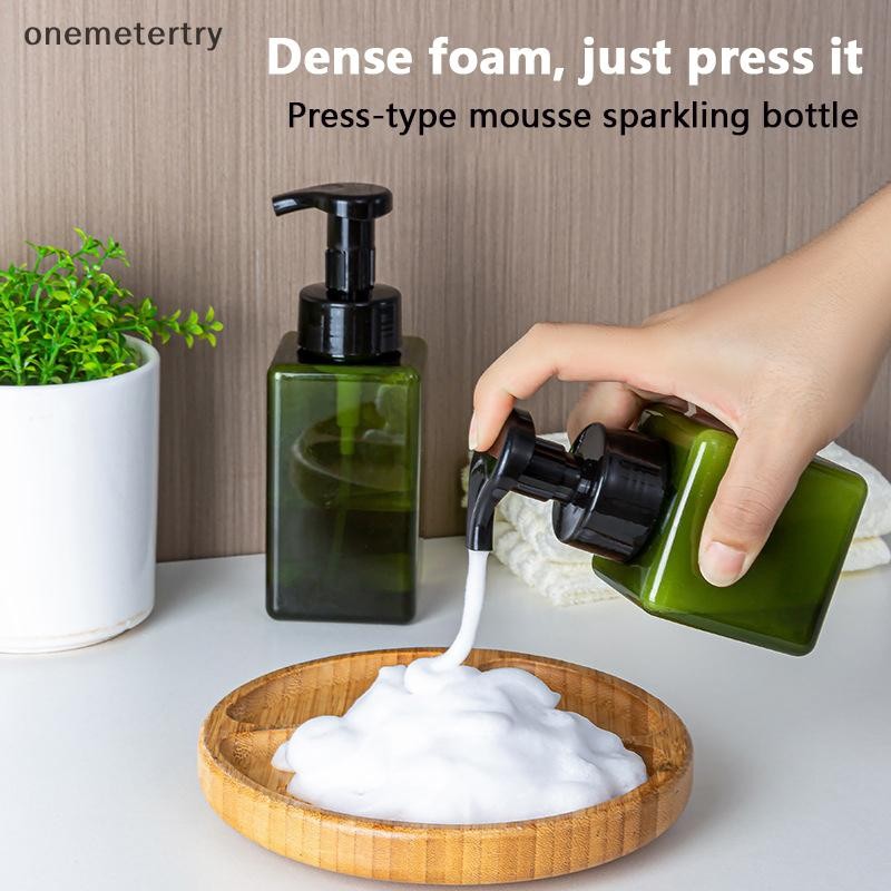 Onem 250/450ml Mousse Facial Cleanser โฟมปั๊มพลาสติกขวด Mini ขวดเปล่ารีฟิลสําหรับทําความสะอาดเครื่องสําอาง n