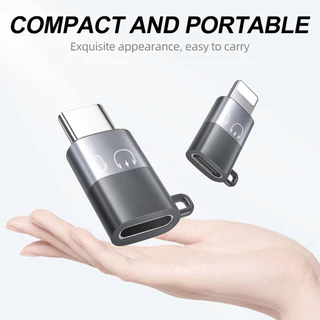 Fonken Type C ถึง iOS ไมโครโฟนไร้สายอะแดปเตอร์ OTG iOS ชายกับ Type-C หญิงชาร์จตัวแปลงเสียง
