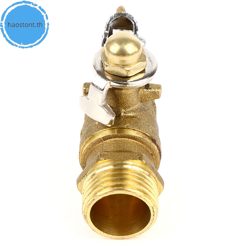 Haostont 1/2" Garden Outdoor Brass Faucets Public Places ล็อคได้ Water Tap TH