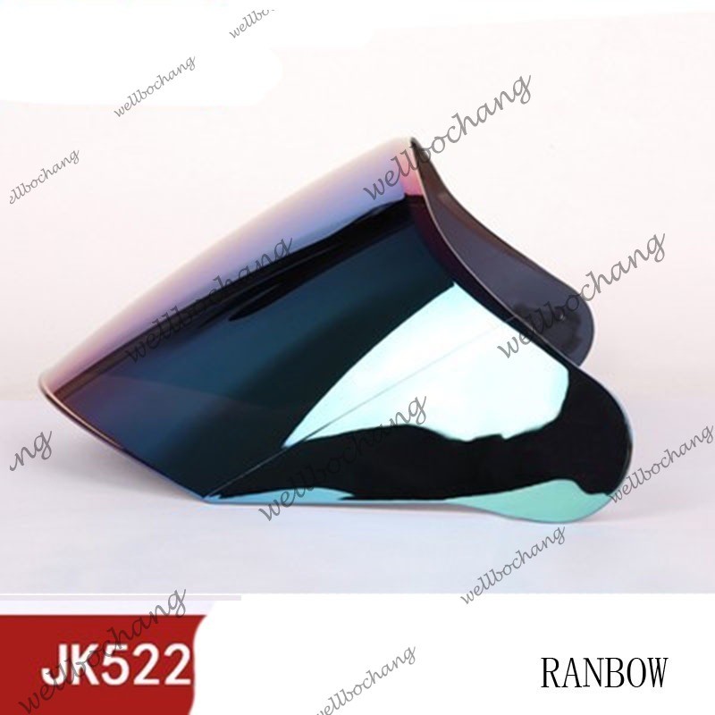 JIEKAI522 JK-522 หมวกกันน็อคสีดํา transpare visors สําหรับ JIEKAI 522 topi keledar motosikal