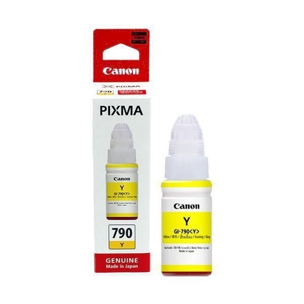 หมึกcanonหมึกเติม(พร้อมกล่อง) CanonGI-790 หมึกเติมแท้ %ใช้กับพริ้นเตอร์อิงค์เจ็ท PixmaG1010G2000G2010G3000G3010G4000/40