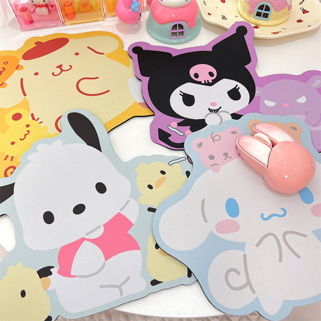 แผ่นรองเมาส์ Sanrio แผ่นรองเมาส์ยาง แผ่นกันลื่น