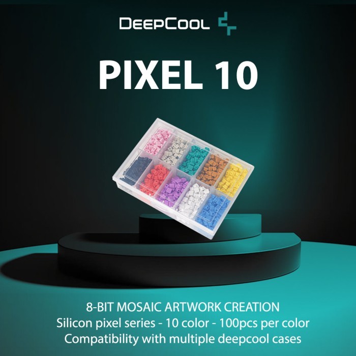 ชุดบิตเคสสิบสี Deepcool Pixel 10
