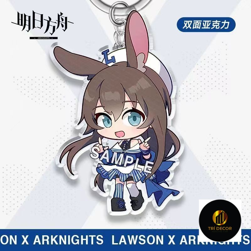 Arknights พวงกุญแจ Arknights Gari Claire Morgan Meteor Arknights Rosen Co-branded Mulses Amiya พวงกุ