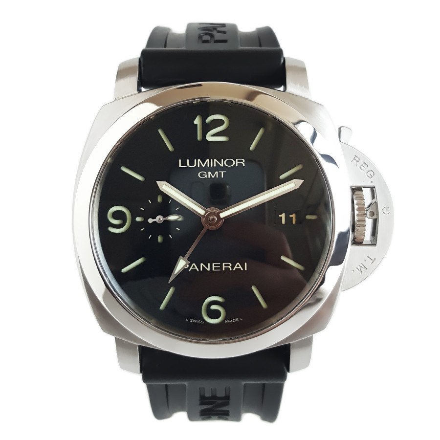 Panerai นาฬิกาชาย LUMINOR Series สแตนเลสนาฬิกากลไกอัตโนมัติชายผลิตภัณฑ์แท้ PAM00320