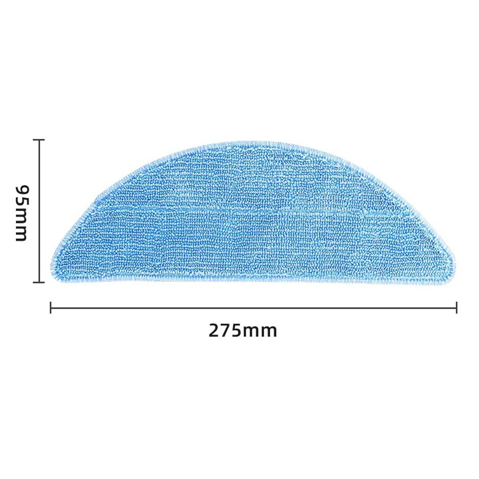 ผ้าถูพื้น mop cloth pad อะไหล่ หุ่นยนต์ดูดฝุ่น PetVac720 Laser Hybrid Robot Vacuum