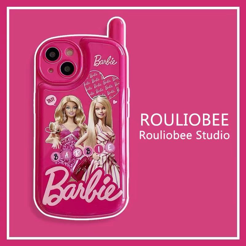 Iphonemiss BarbieCreative Niche Premium ใหม่ฤดูใบไม้ร่วงกันกระแทกเคสโทรศัพท์สําหรับ IPhone7 7Plus X XR XS IPhone11 12 13 14 15 Plus Pro Max