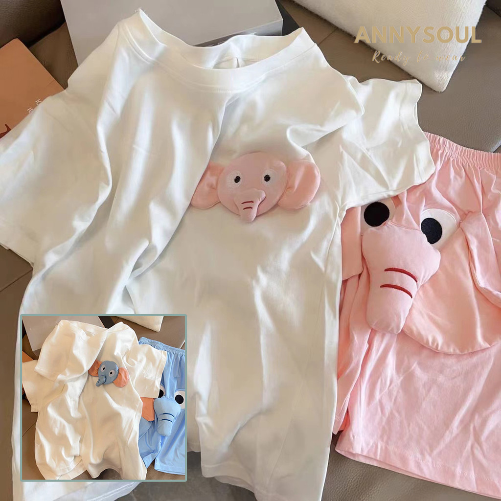 เสื้อยืด ช้างน้อย ใส่น่ารักๆ