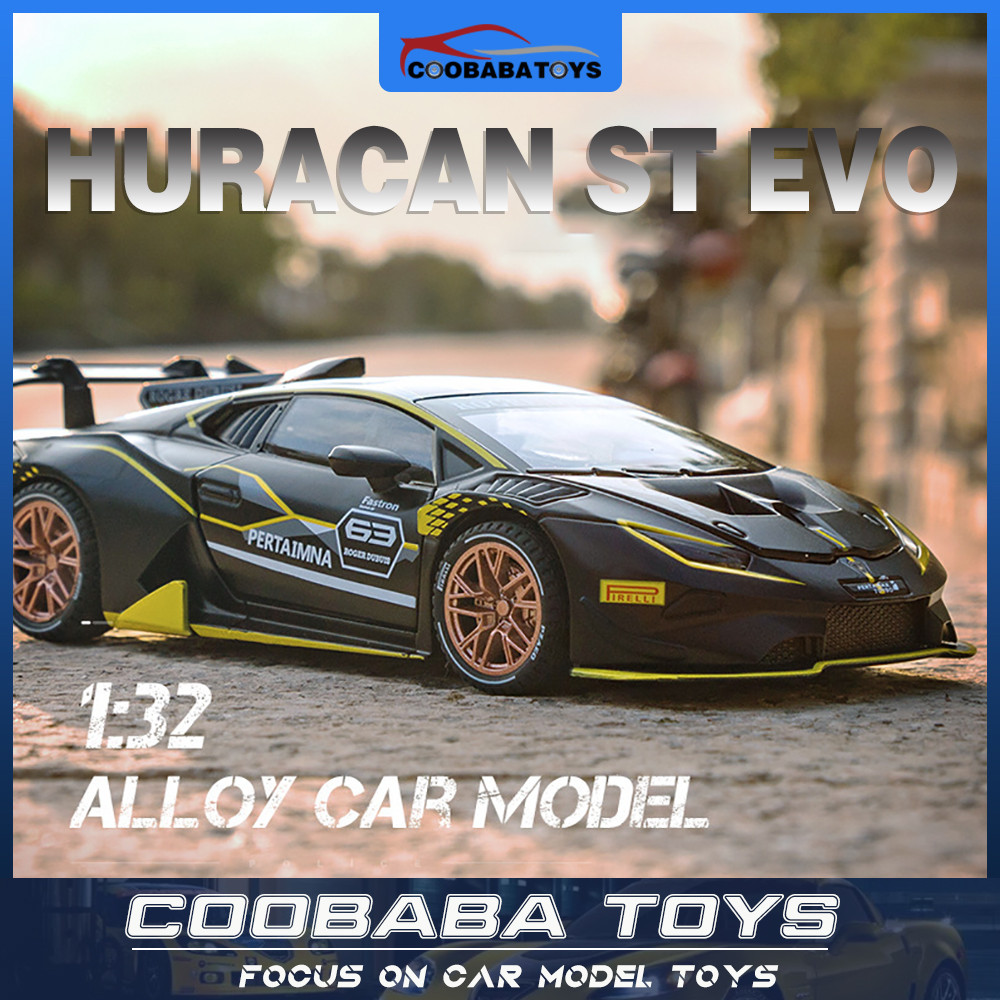 CBB 1:32 Huracan ST EVO โลหะผสมรถDiecastรุ่นของเล่นสําหรับเด็กเด็กผู้ใหญ่คอลเลกชันFast Shipping
