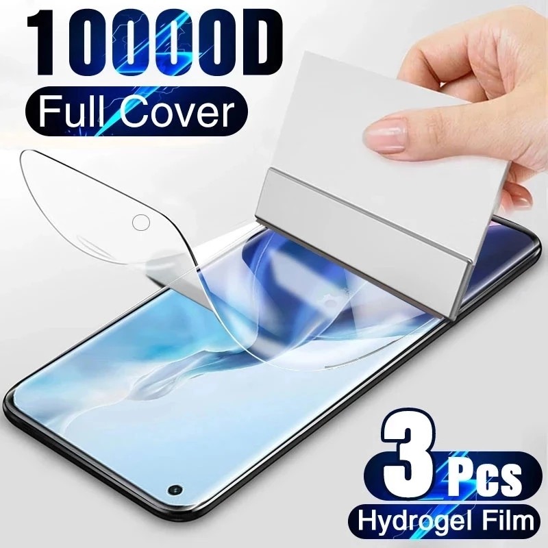 3 ชิ้น 1000D HD Clear Soft Hydrogel ฟิล์มสําหรับ Oppo RX17 R15 K10 K9 Pro Neo R11 R11s Plus K5 K1 An