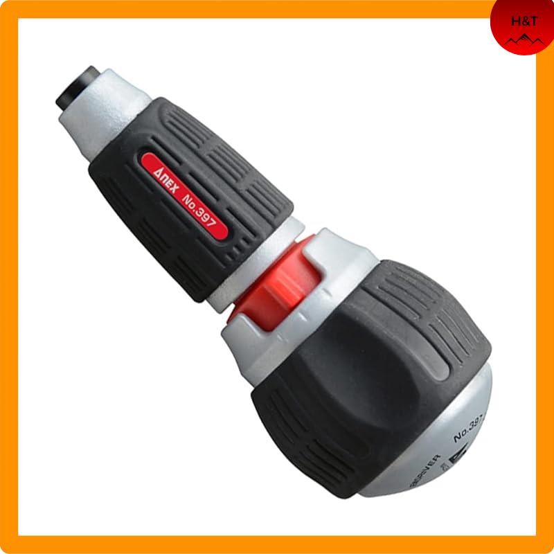 ANEX Ratchet Handle Interchangeable Quick Ball 72 (without bits) No. 397-H [Easy to switch with one 