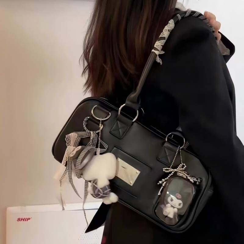 Taidu กระเป๋าสะพายไหล่เดียว เวอร์ชั่นเกาหลีใหม่ของสาวเผ็ดเฉพาะกระเป๋ารักแร้สิริเนื้อระดับไฮเอนด์