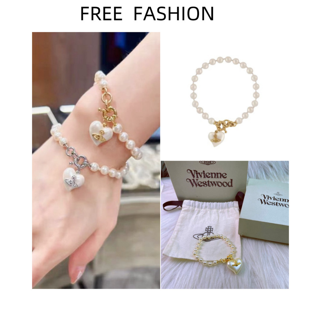 Vivie Love Pearl Bracelet สร้อยข้อมือแฟชั่น สร้อยข้อมือสาว