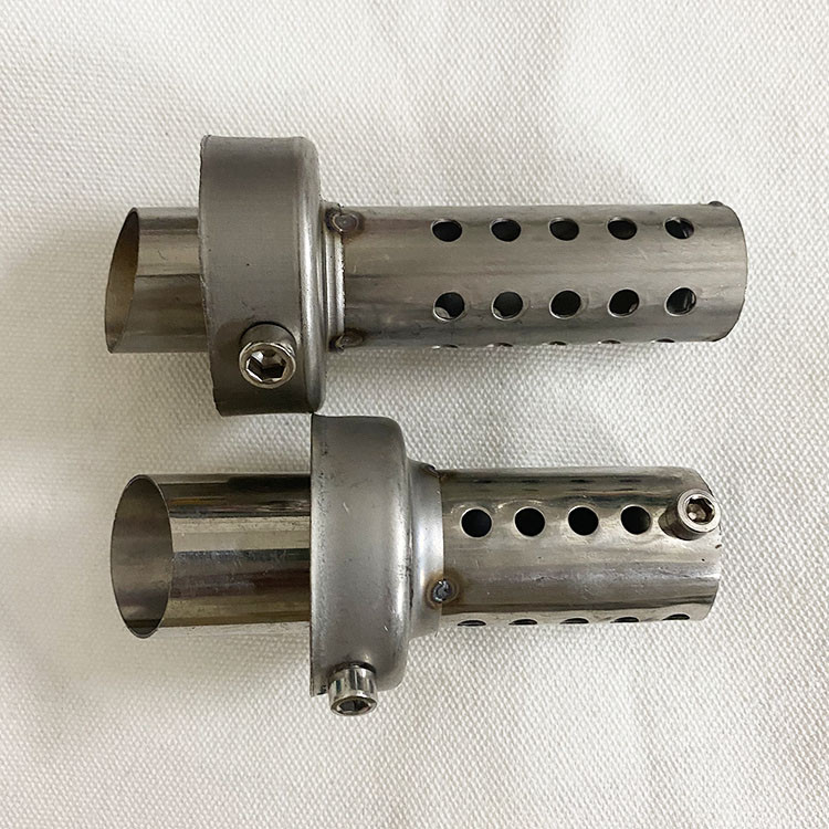 ปลายท่อไอเสียกลม Baffle 48mm สําหรับรถจักรยานยนต์ DB Killer Silencer