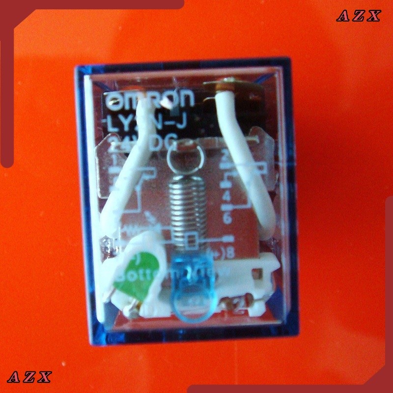 แท้ สุดคุ้ม Ly2 รีเลย์ LY2NJ 10a OMRON 12VDC,24VDC,24VAC,110VAC,220VAC สินค้าพร้อมส่ง