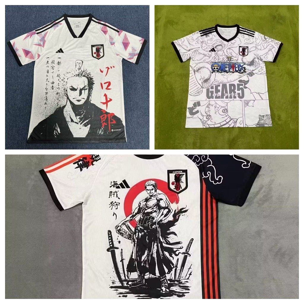 แฟน ๆ ปัญหา Japan One Piece Special edition Football Jersey S-2XL เสื้อยืด,สามารถเพิ่มชื่อและหมายเลขของคุณได้