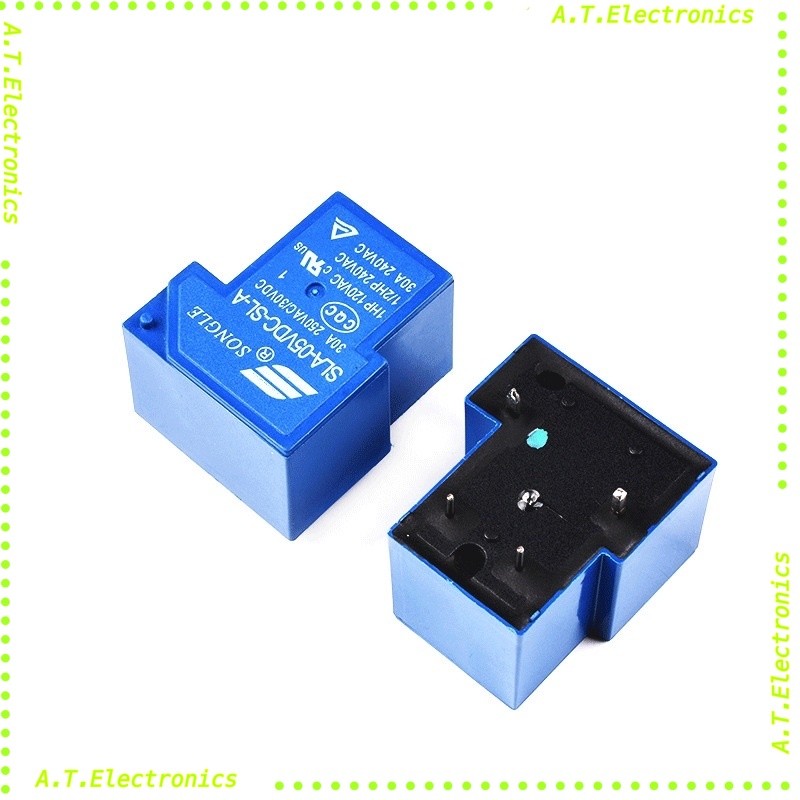 ถูกสุด! Relay SLA-24VDC-SL-A รีเลย์ตู้เชื่อม12V 24V 48V 30A/250V ใช้กับตู้เขื่อม