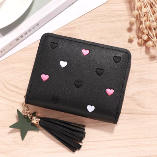 กระเป๋าสตางค์ใบสั้น Forever Young (พร้อมส่ง) - สำหรับผู้หญิง - ใส่เงินบัตรง่าย สไตล์สมัย G2916