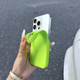 หรูหราสีทึบซิลิโคนอ่อนนุ่มเคสโทรศัพท์สําหรับ iphone 16 15 14 13 12 11 pro max 14 15 16 plus Frameless Cooling cover ใหม่
