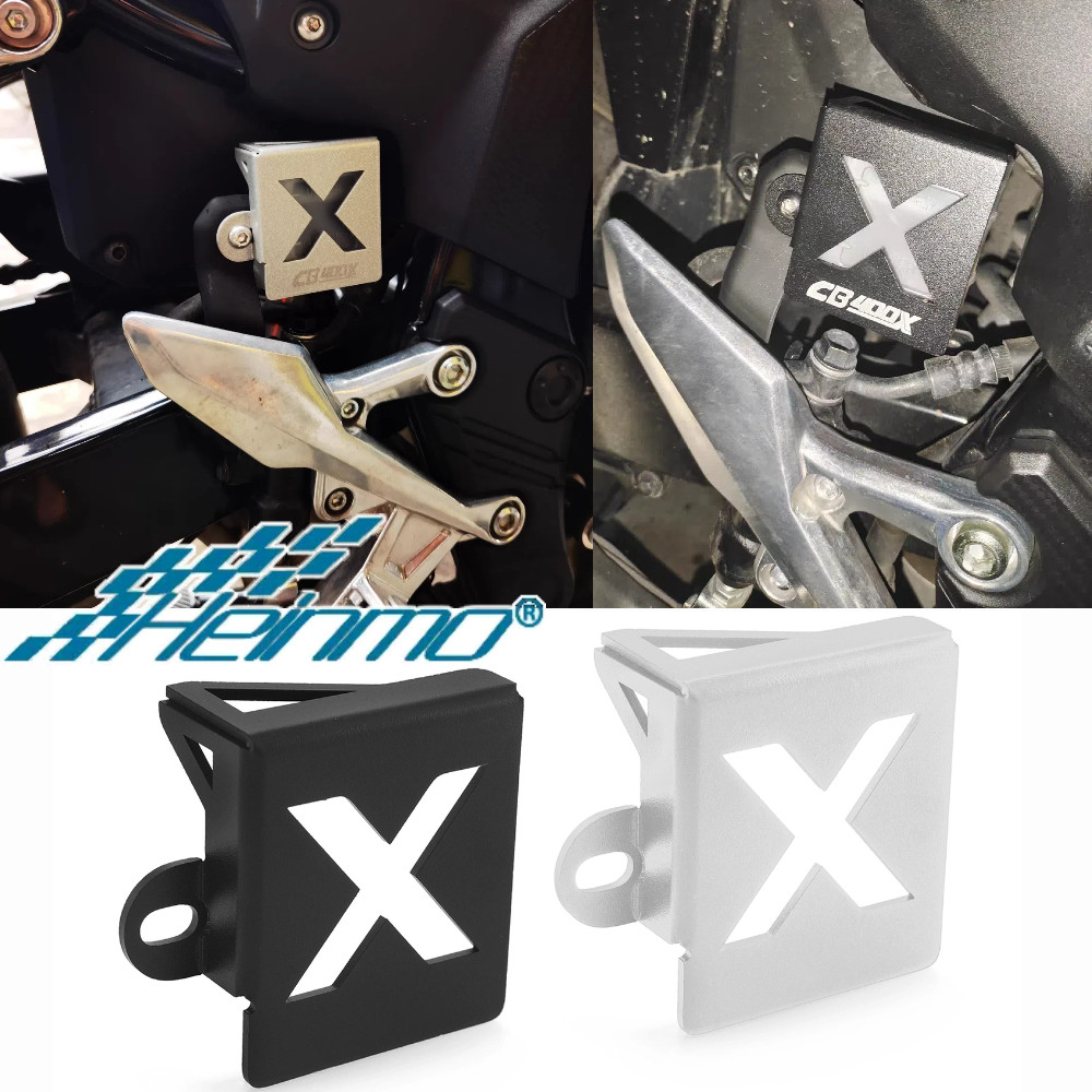 สําหรับ HONDA NX400 NX500 CB400F CB400X CB500F CB500X CBR500R ด้านหลังล้อท่อ Guard Trim ฝาครอบสายเคเ