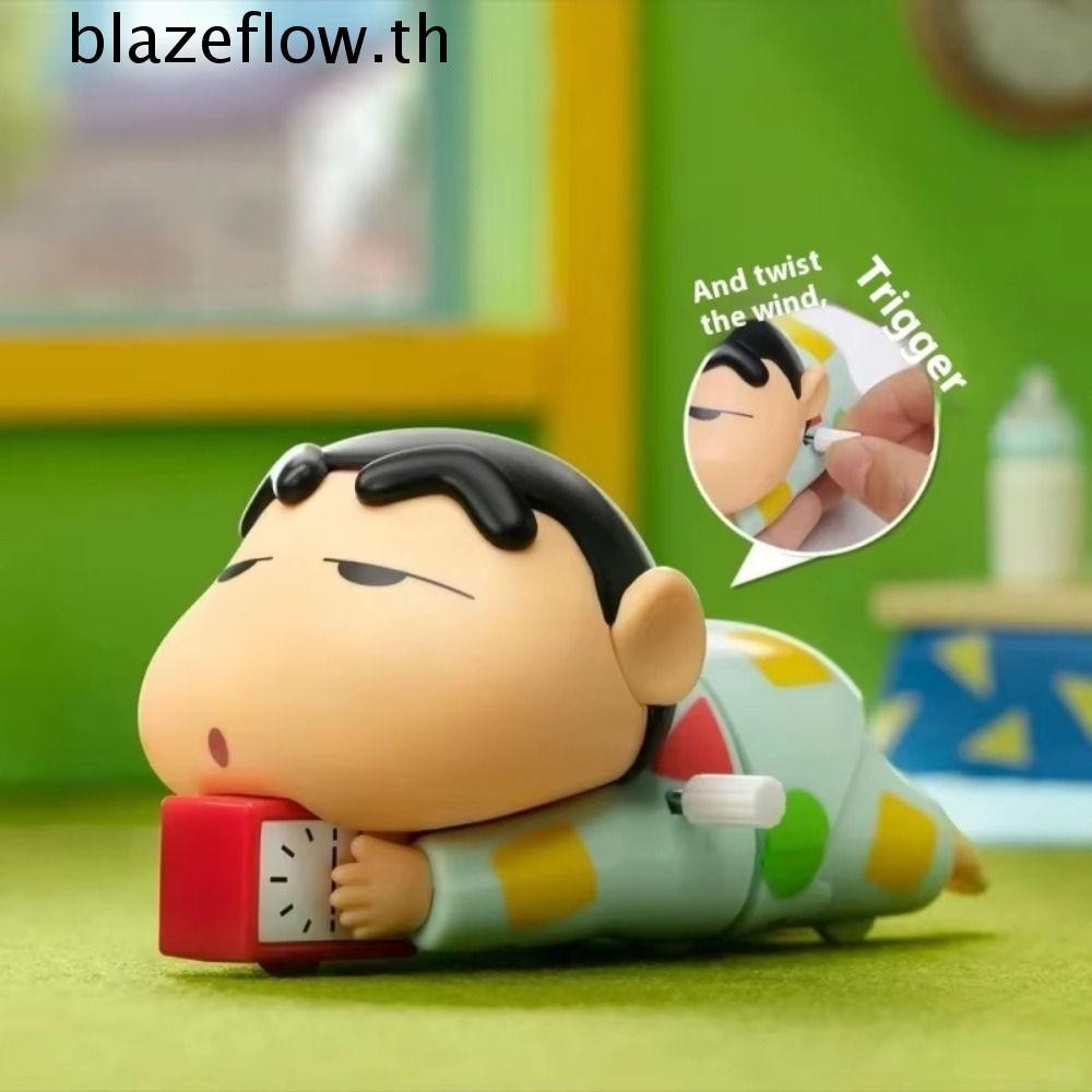 Blazeflow Crayon Shin-Chan Clockwork ของเล่น,ปีนเขาการ์ตูนอะนิเมะของเล่นไขลาน,ของขวัญวันเกิด Interactive น่ารักตลก Clockwork รุ่นเด็กเด็ก