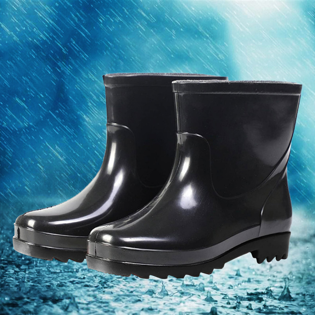 รองเท้าบูท OHYAMA รุ่น B009 สูง 6 นิ้ว รองบูทโอยาม่า Rain Boot