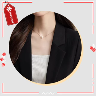 TOPCOAT เบลเซอร์หญิง สูทผู้หญิง (Blazer02) 4 กระดุมทอง (1 ตัว) Size : S-3XL