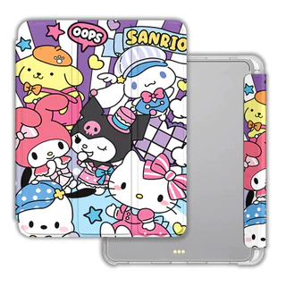 🔥ส่งจากไทย🔥เคสไอแพด พับได้ พร้อมช่องใส่ปากกา เคส for ไอแพด gen6 gen5 Air1/2 9.7 gen10 Air4 Air5 Air6 gen7 gen8 gen9 10.2 Air3 Air11 Mini4/mini5 mini6 Kuromi เคสสำหรับไอแพด วัสดุ PU คุณภาพสูง