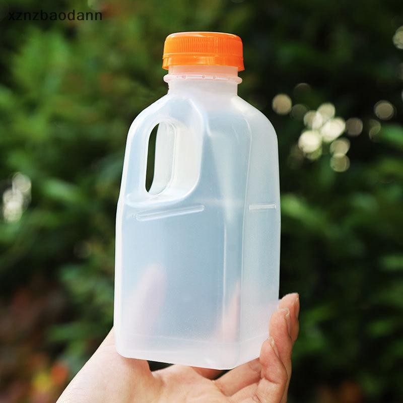 [XZNZVV] 1pc 320/500ml โปร่งใสเด็กขวดน้ําขวดน้ําพลาสติก PET นมเครื่องดื่มขวดพร้อมฝาปิด Camping Hiking Drinkware IKFG