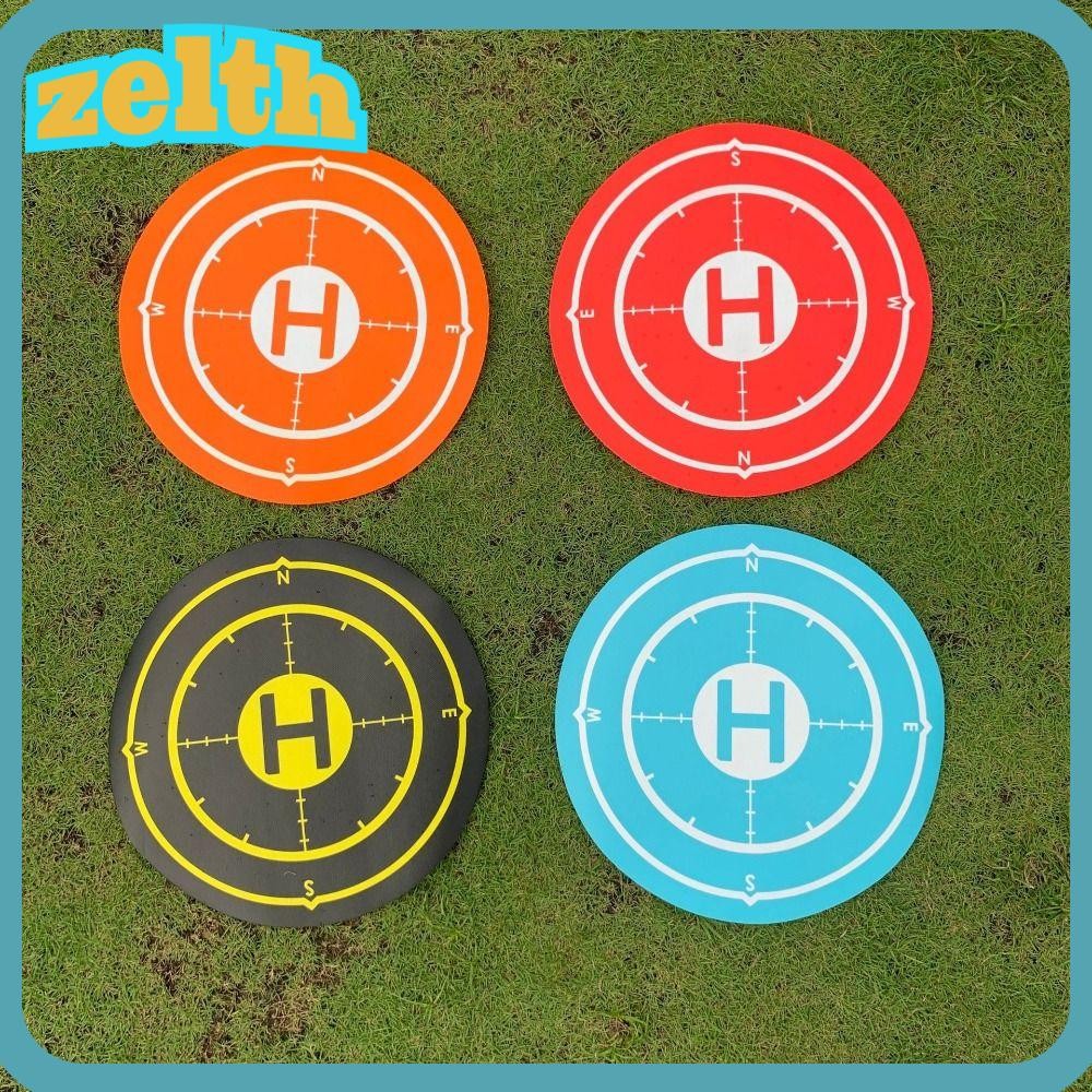 Zelth แผ่นรองลงจอดแบบพับได้, โดรนกันน้ําแบบพกพา, สากล 40*40 ซม. ผ้ากันเปื้อนแบบพับได้แผ่นผ้ากันเปื้อนอุปกรณ์เครื่องบินควบคุมระยะไก
