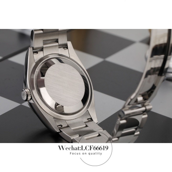 Rz70หน้าปัดสีดำเทรนด์เรียบง่าย, Rolex Datejust ธุรกิจแฟชั่นอัตโนมัติสายรัดสแตนเลสเรียบหรูหรูหราหรูหรานาฬิกาผู้ชาย