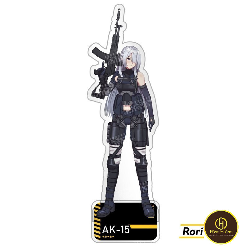 Girls Frontline Team Standee รุ่น DEFY AK-12 RPK-16 อุปกรณ์ตกแต่งโต๊ะมุมศึกษา - มหาวิทยาลัย