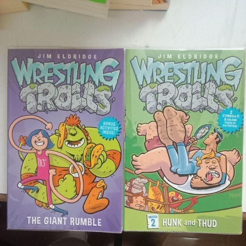 A1/ by Jim Eldridge-wrestling trolls series(สภาพดี)
