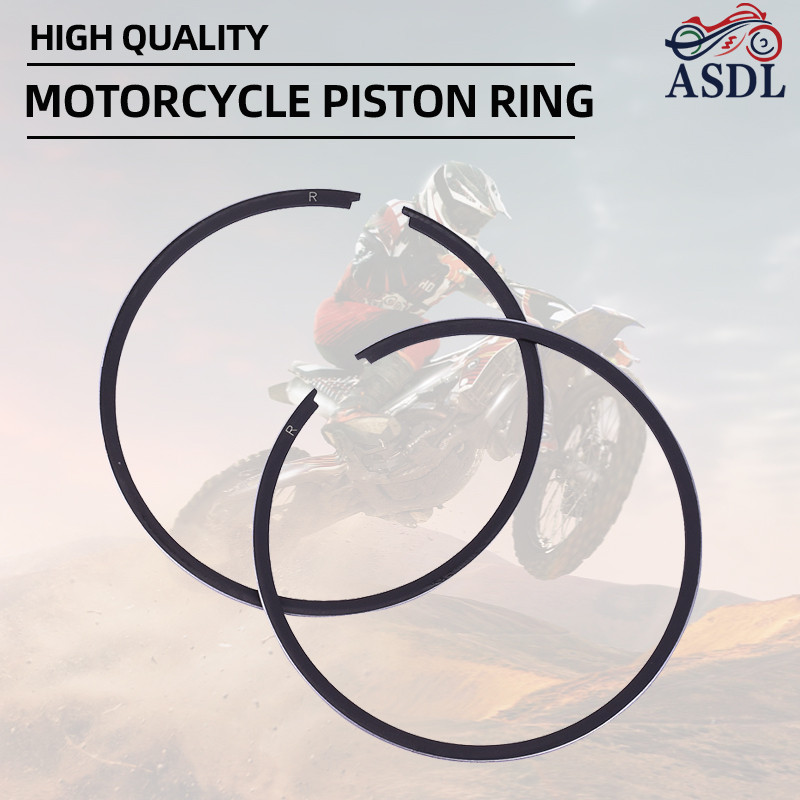 Asdl 1 ชุด 54 มม.รถจักรยานยนต์ R แหวนลูกสูบเครื่องยนต์สําหรับ HONDA KV3 NSR125SP 1992 NSR 250 R NSR2