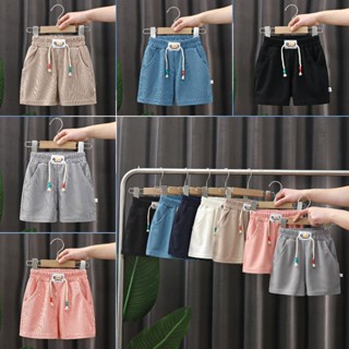 （กางเกงลาลองเด็ก） ระบายอากาศดี ไซส์ 90-140 สำหรับเด็กผู้ชายแ…