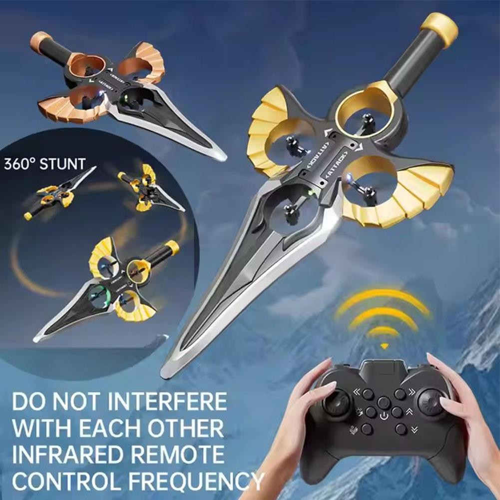 เครื่องบินควบคุมระยะไกล Yujian RC Flying Sword Cool Toy Boy Flying Electric N8I9