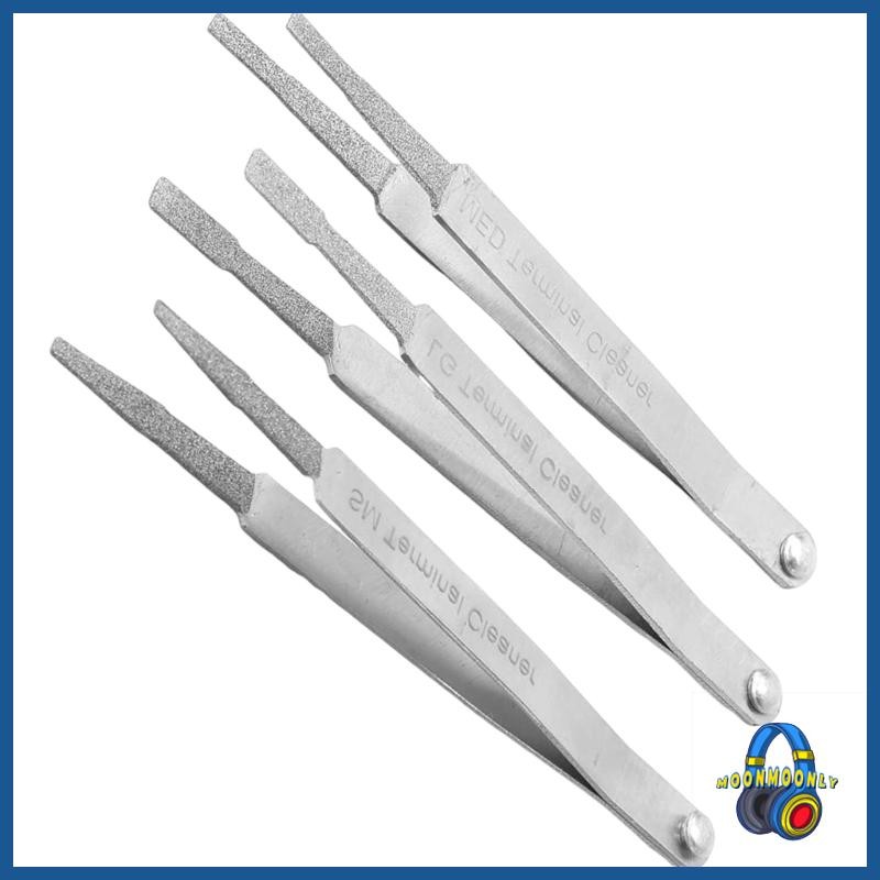 MOON 3 ชิ้น Terminal Cleaner ชุดเครื่องทําความสะอาดไฟฟ้าสําหรับขนาดเล็กไฟฟ้า Spade Pin Connector Ter