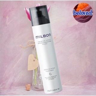 Milbon Creative Style Medium Hold Hairspray 6 ขนาด 210 g สเป…