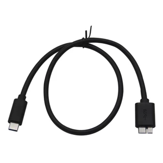 ร้านอยู่ที่ไทย สายเคเบิลฮาร์ดดิสก์ type c to micro usb 3.0 สายยาว0.5M/1M 5Gbpsต่อกับฮาร์ดดิสก์ คอม